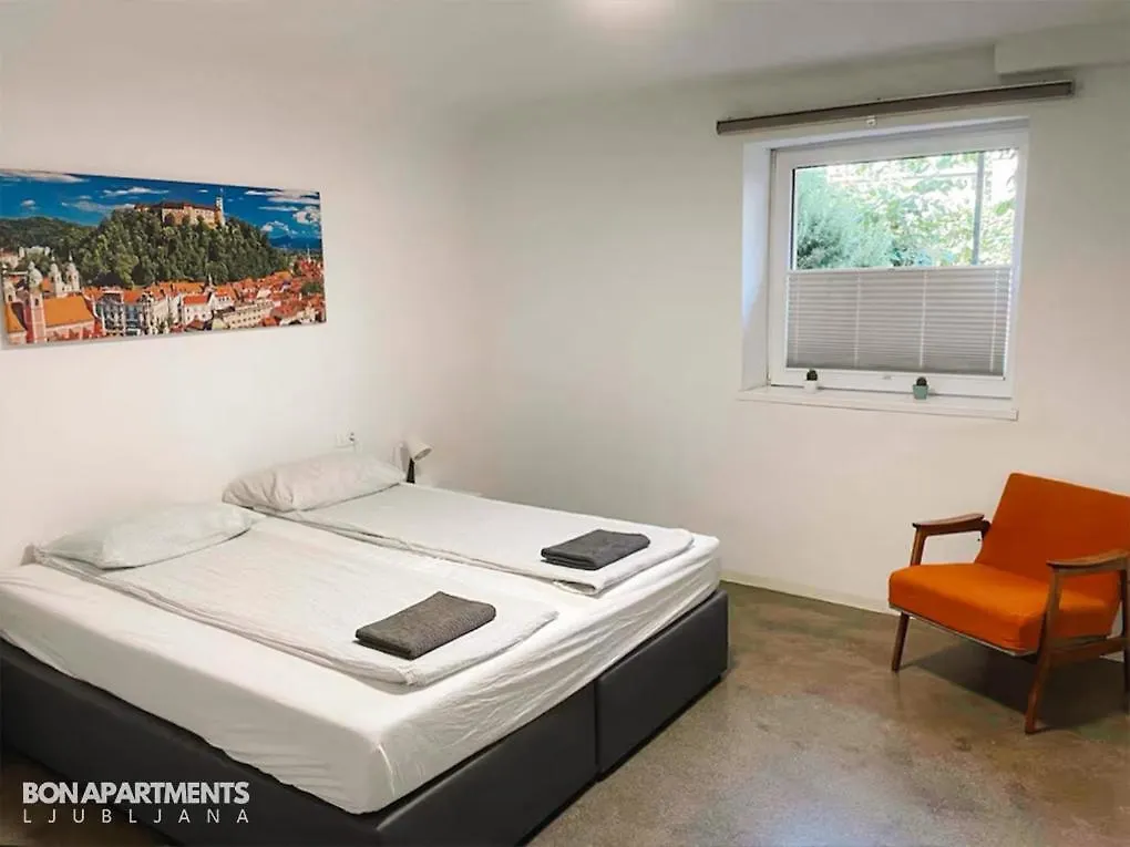 Huge Bbq Garden 1, Basement App Two Bathrooms, Ac, Free Parking Ljubljana